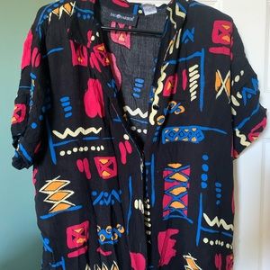 Thrifted vintage blouse